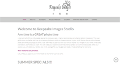 Desktop Screenshot of keepsakeimagesstudio.com